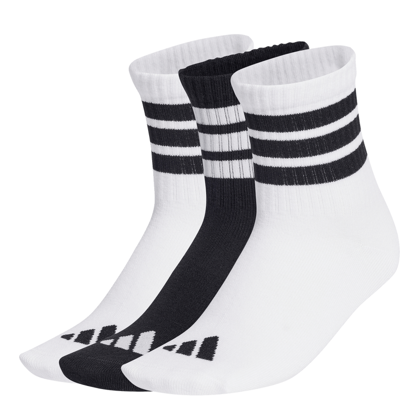 Чорапи adidas Originals Ribbed Striped Crew Socks 3-Pack Многоцветен | JD1349