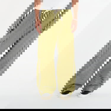 Карго панталони Palm Angels Palm Angels Curved Logo Cargo Pants Зелено | PMCF037F25FAB0015852, 0