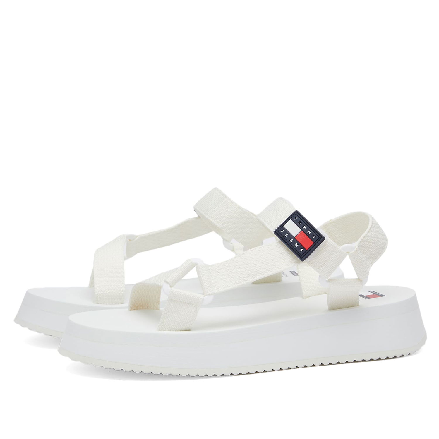 Кецове и обувки Tommy Hilfiger Eva Platform Sandals Бяло | EN0EN02466-YBL, 0