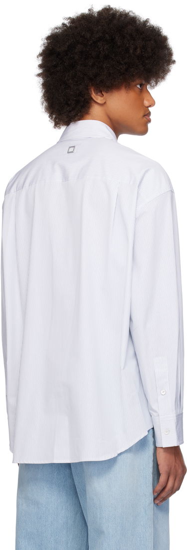 Риза WOOYOUNGMI WOOYOUNGMI Striped Regular Shirt Бяло | W243SH08, 2