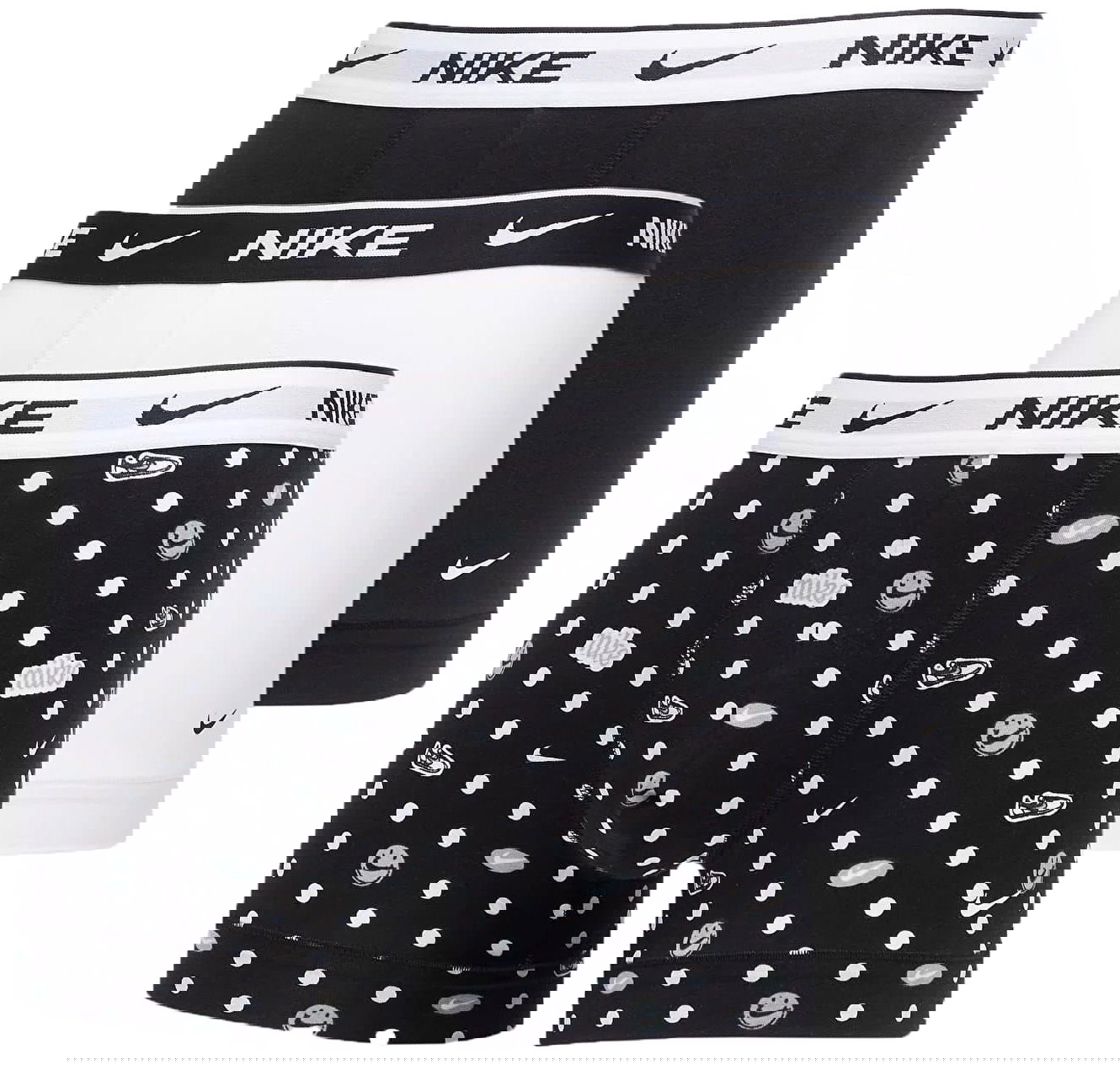 Боксерки Nike Trunk 3-Pack Boxer Briefs Многоцветен | ke1008-amm, 0