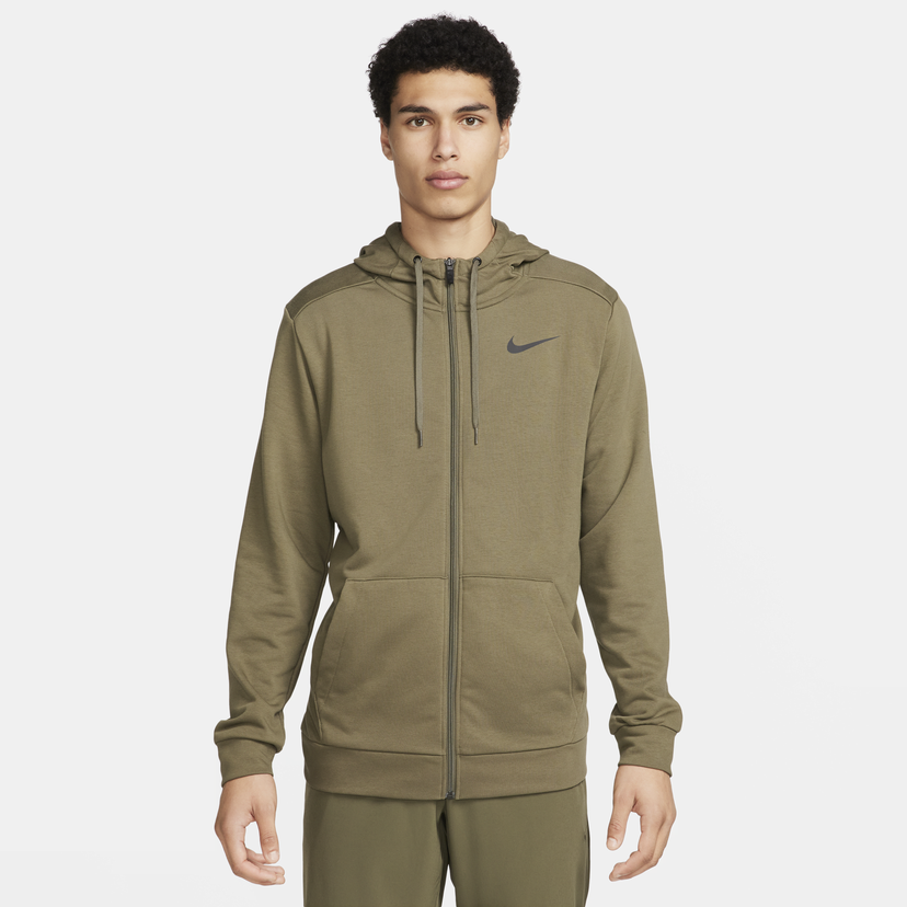 Суитчър Nike Dry Dri-FIT Zip-Up Hoodie Зелено | CZ6376-222