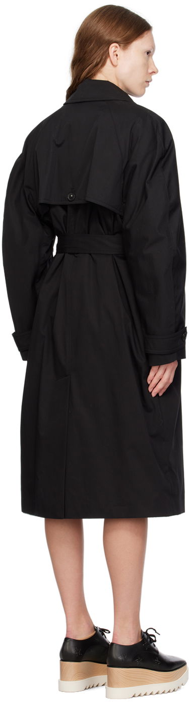 Тренчкот Stella McCartney Stella McCartney Belted Trench Coat Черно | 6700203CU403, 2