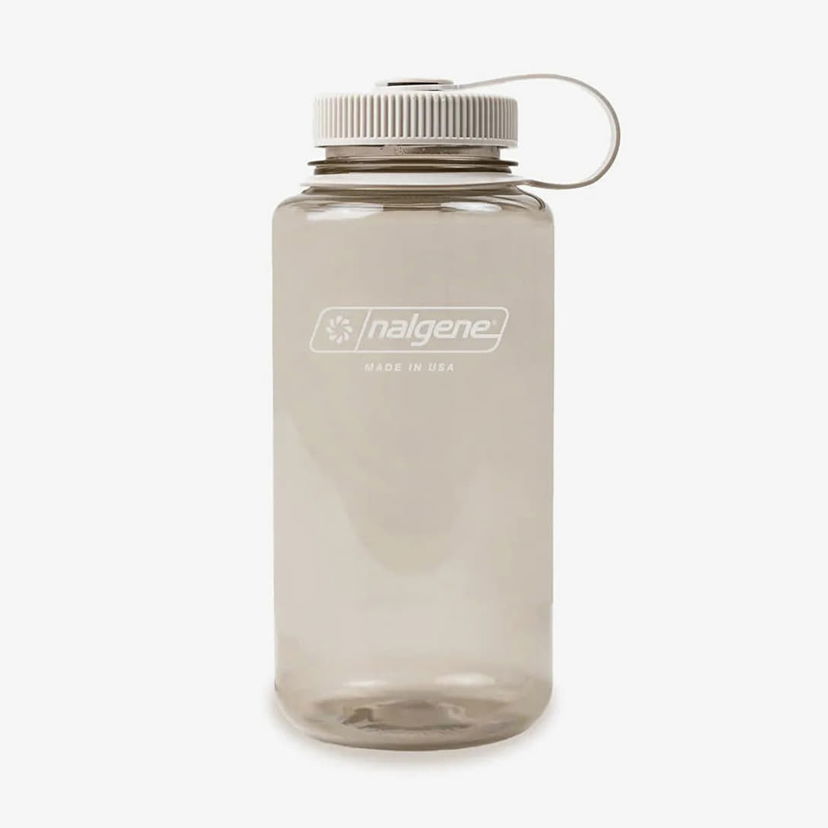 Бутилки за пиене Nalgene 1000ml Wide Mouth Sustain Water Bottle Сиво | 2020-5132