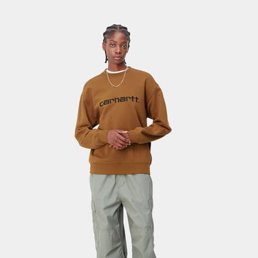 Пуловер Carhartt WIP Crewneck Кафяво | I032694_1QB_XX, 2