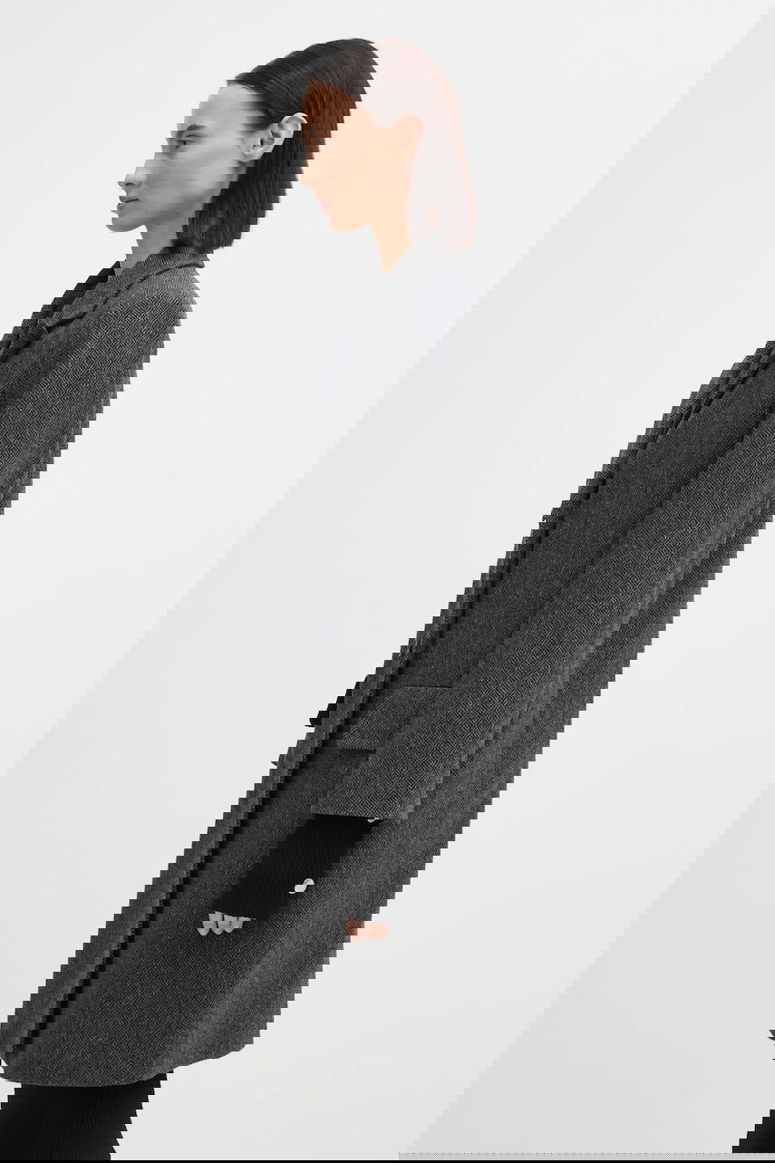 Палта A.P.C. Coat Double-Breasted Кафяво | WOARA-F01545, 1