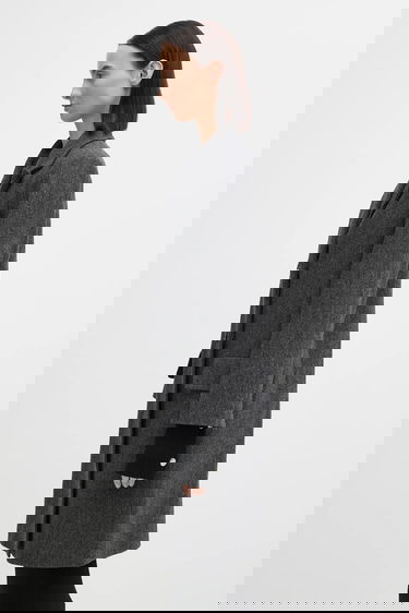 Палта A.P.C. Coat Double-Breasted Кафяво | WOARA-F01545, 1