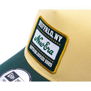 Шапка с козирка New Era New Era Patch Canvas 9FORTY Trucker Hat Жълто | 60603672, 4