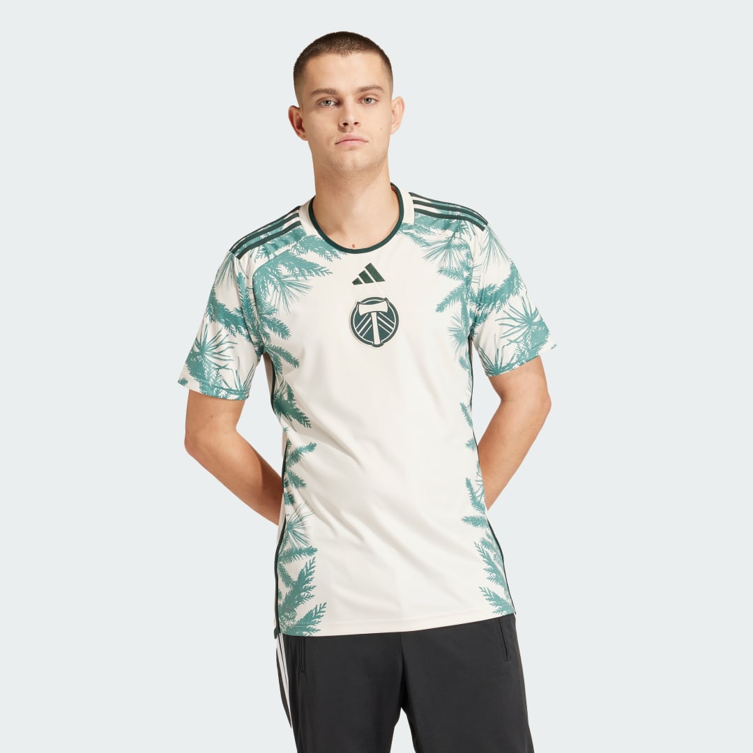 Фланелка adidas Performance Portland Timbers 24/25 Away Jersey Бяло | HZ6199, 1