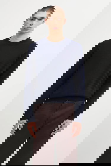 Пуловер Paul Smith Paul Smith Cashmere Sweater Тъмно синьо | M1R.278Y.N02497, 0