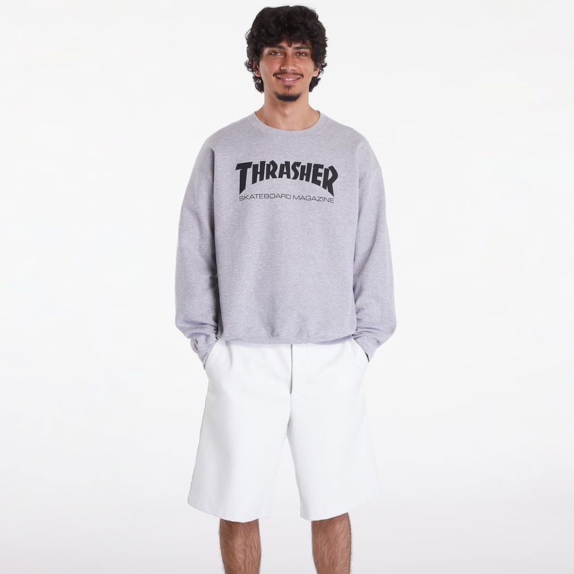 Суитчър Thrasher Skate Mag Crewneck Сиво | 017839