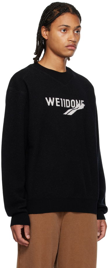 Пуловер We11done We11done Crewneck Sweater Черно | WD-KT3-23-613-U-BK, 1