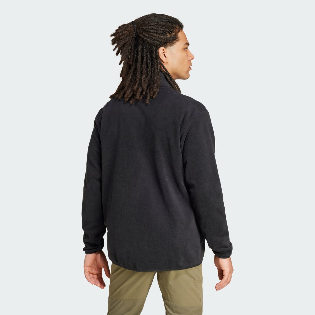 Яке adidas Performance Full-Zip Fleece Черно | IZ3294, 1