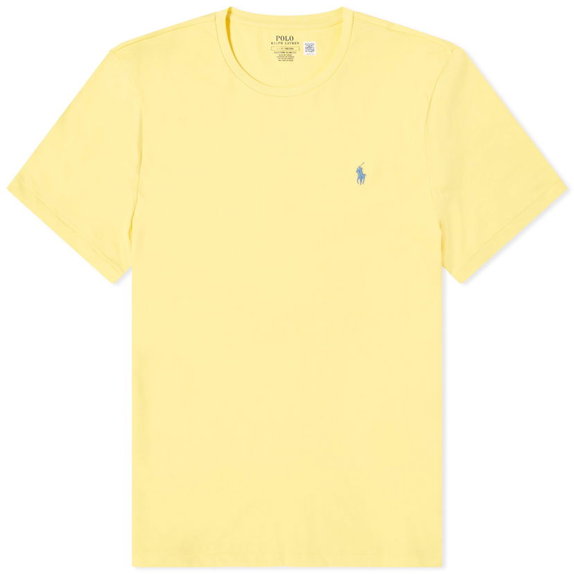 Поло тениска Polo by Ralph Lauren Custom Fit T-Shirt Жълто | 710671438358