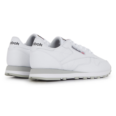 Кецове и обувки Reebok Classic Leather Blanc/gris Бяло | 100008789, 2