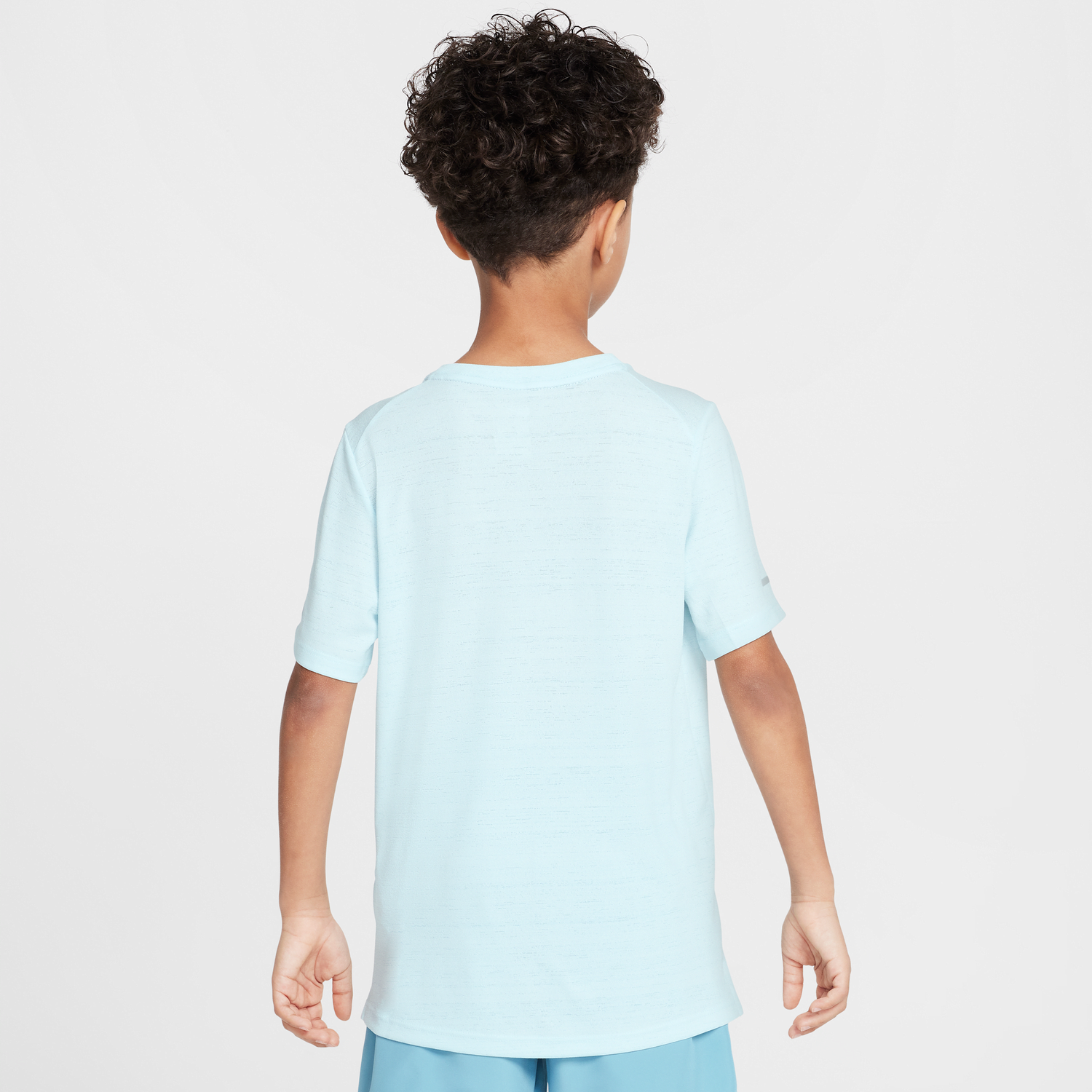 Тениска Nike Dri-FIT Miler Older Kids' Short-Sleeve Running Top Тюркоазено | DD3055-474, 1