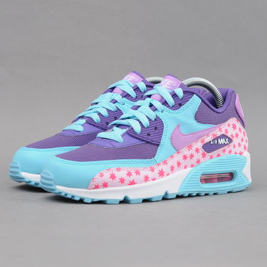 Кецове и обувки Nike Air Max 90 Premium Mesh "Stars" GS Многоцветен | 724875-600, 1