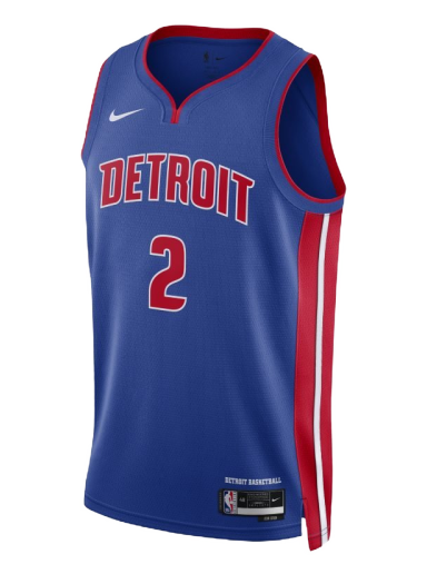 Фланелка Nike Detroit Pistons Icon Edition 2022/23 Dri-FIT NBA Swingman Jersey Синьо | DN2004-401