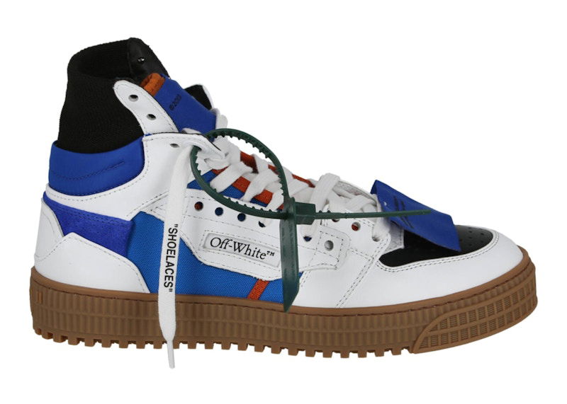 Кецове и обувки Off-White Off-Court 3.0 High-Top White Blue Бяло | IA065F23 LEA002 6901 10061, 0