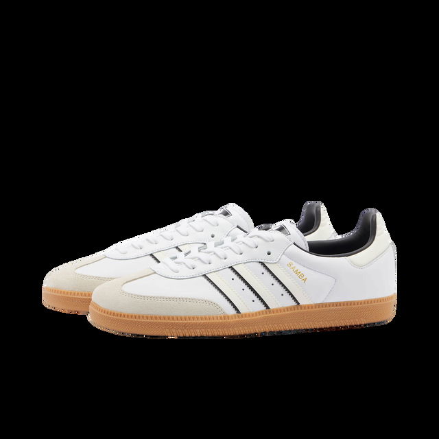 Samba OG in White/Off White/Core Black, Size UK 3 | END. Clothing