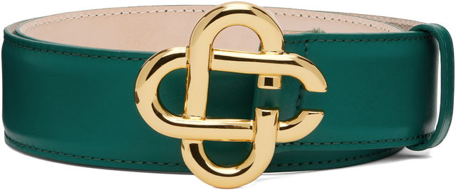 Casablanca CC Logo Buckle Belt
