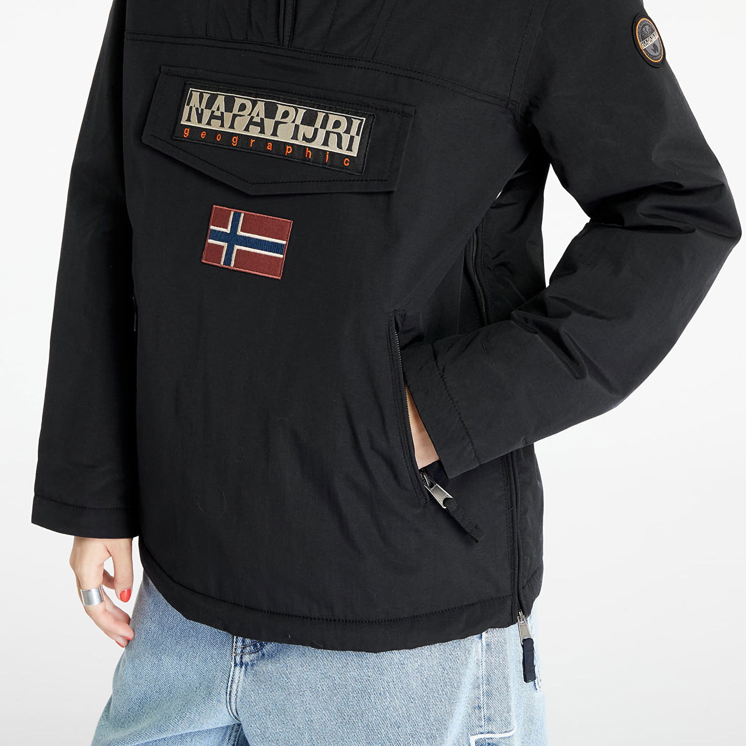 Ветровка Napapijri Rainforest W Pocket 4 Jacket Тъмно синьо | NP0A4GM60411, 1