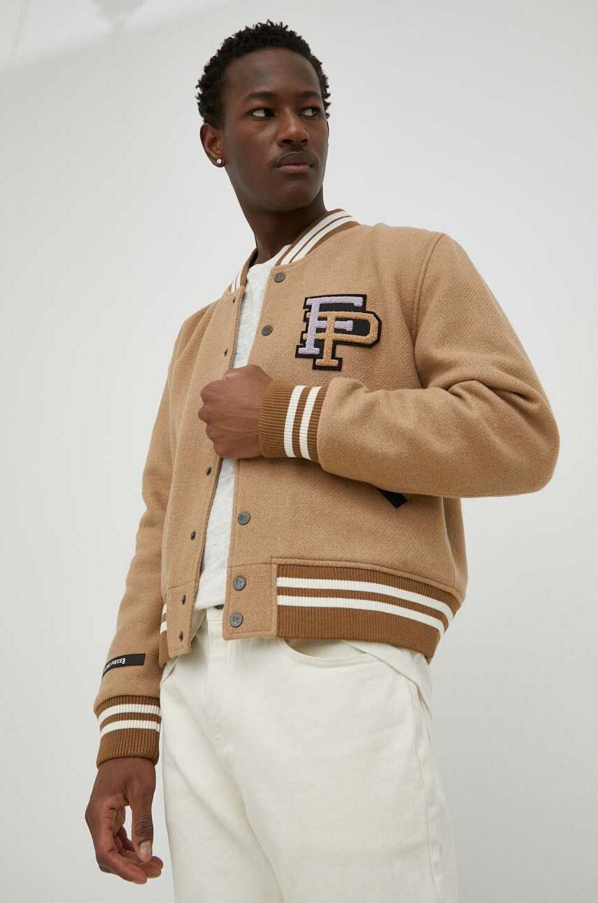 Яке Filling Pieces bomber Бежово | 81422209985, 0