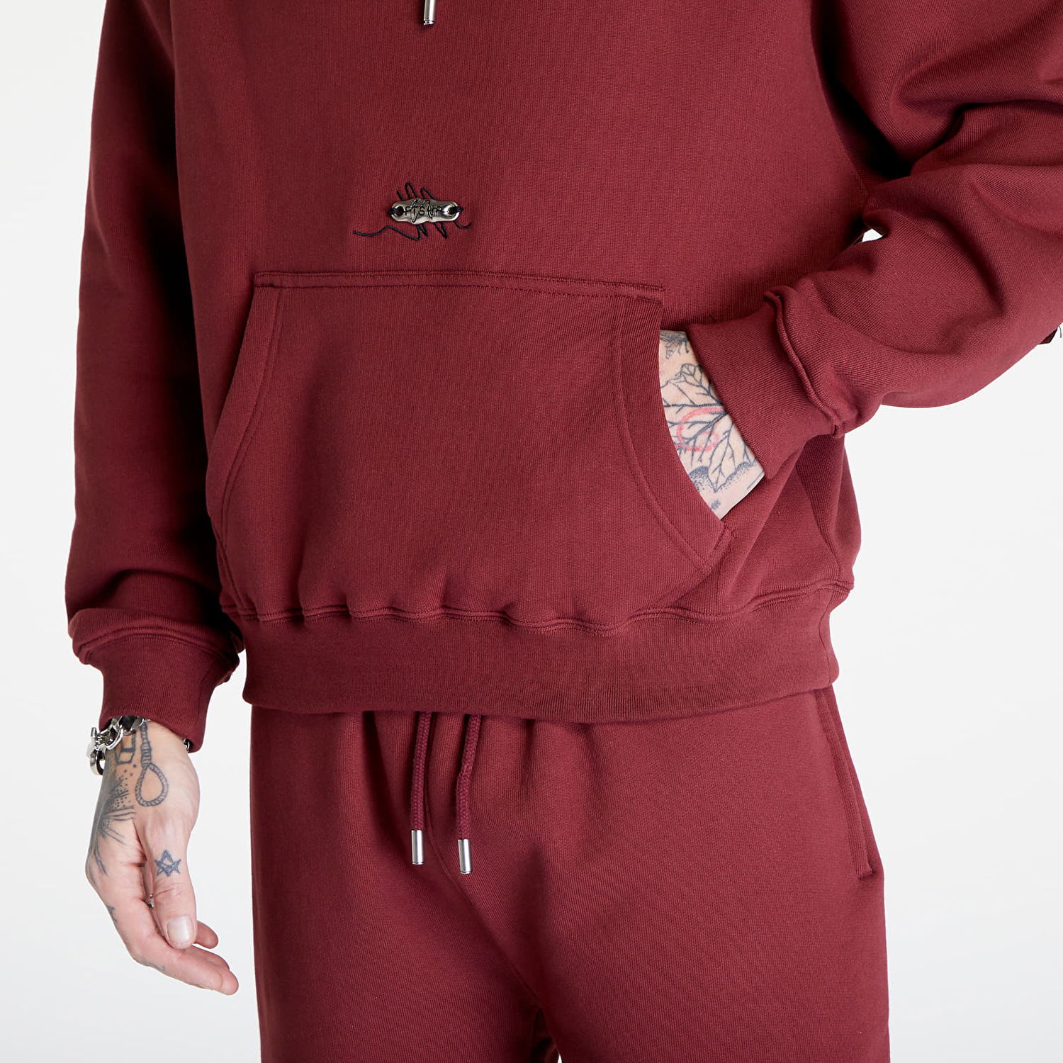 Суитчър Footshop Everyday Hoodie Бургунди | FTSHP_271, 1