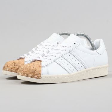 Кецове и обувки adidas Originals Superstar 80s Cork W Бяло | BA7605, 1