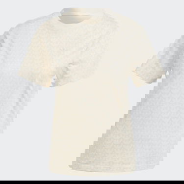 Тениска adidas Performance Trefoil Monogram T-Shirt Бежово | IJ5983, 1
