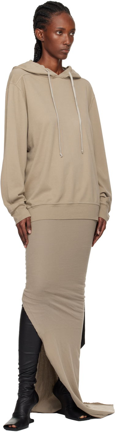 Суитчър Rick Owens Concordians Oversized Hoodie Бежово | DS02E7241 JDBP, 3