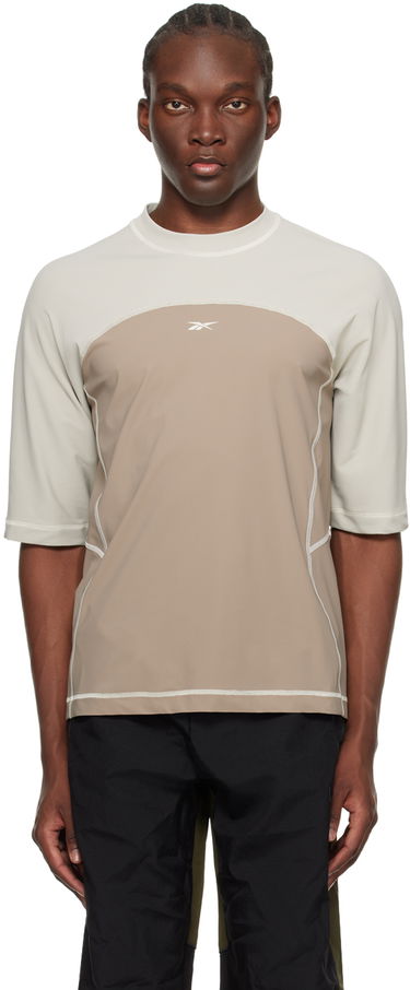 Тениска Reebok Classics Ribbed Training T-Shirt Бежово | RMVA001C99FAB0011761, 0