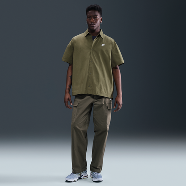 Риза Nike Nike Club Short Sleeve Button-Up Shirt Зелено | HJ2026-222, 1