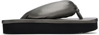 Rick Owens Hollywood Lambskin Flip-Flops