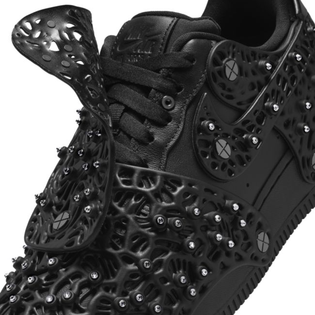 Кецове и обувки Nike Swarovski X Nike Air Force 1 Low "Black" Черно | CV7668-001, 1