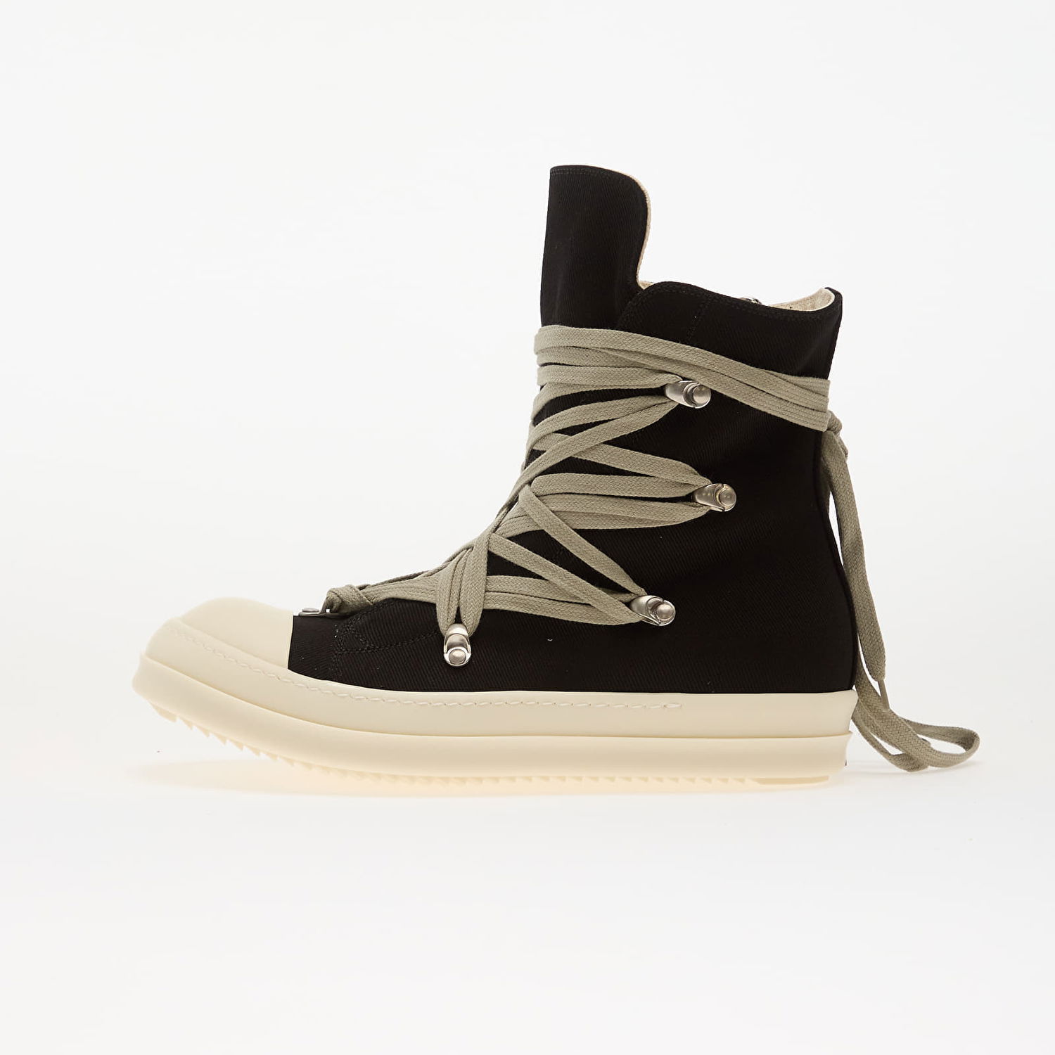 Кецове и обувки Rick Owens Rick Owens DRKSHDW Denim Megalace Черно | DU02E7809 DOW1 E2, 0