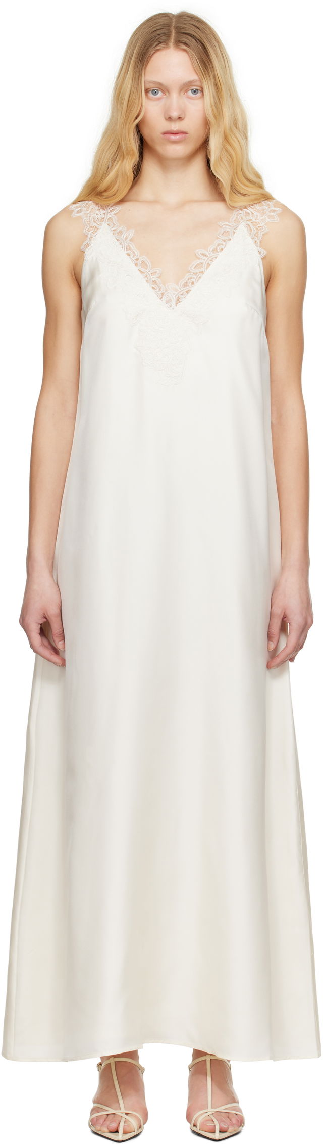 Rohe Silk Lace Maxi Dress