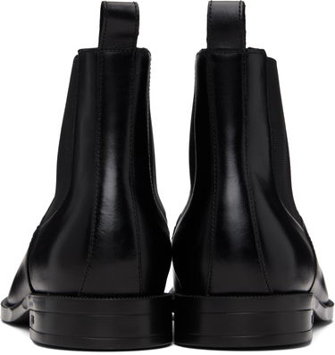 Кецове и обувки BOSS BOSS Leather Chelsea Boots Черно | 50552489, 1