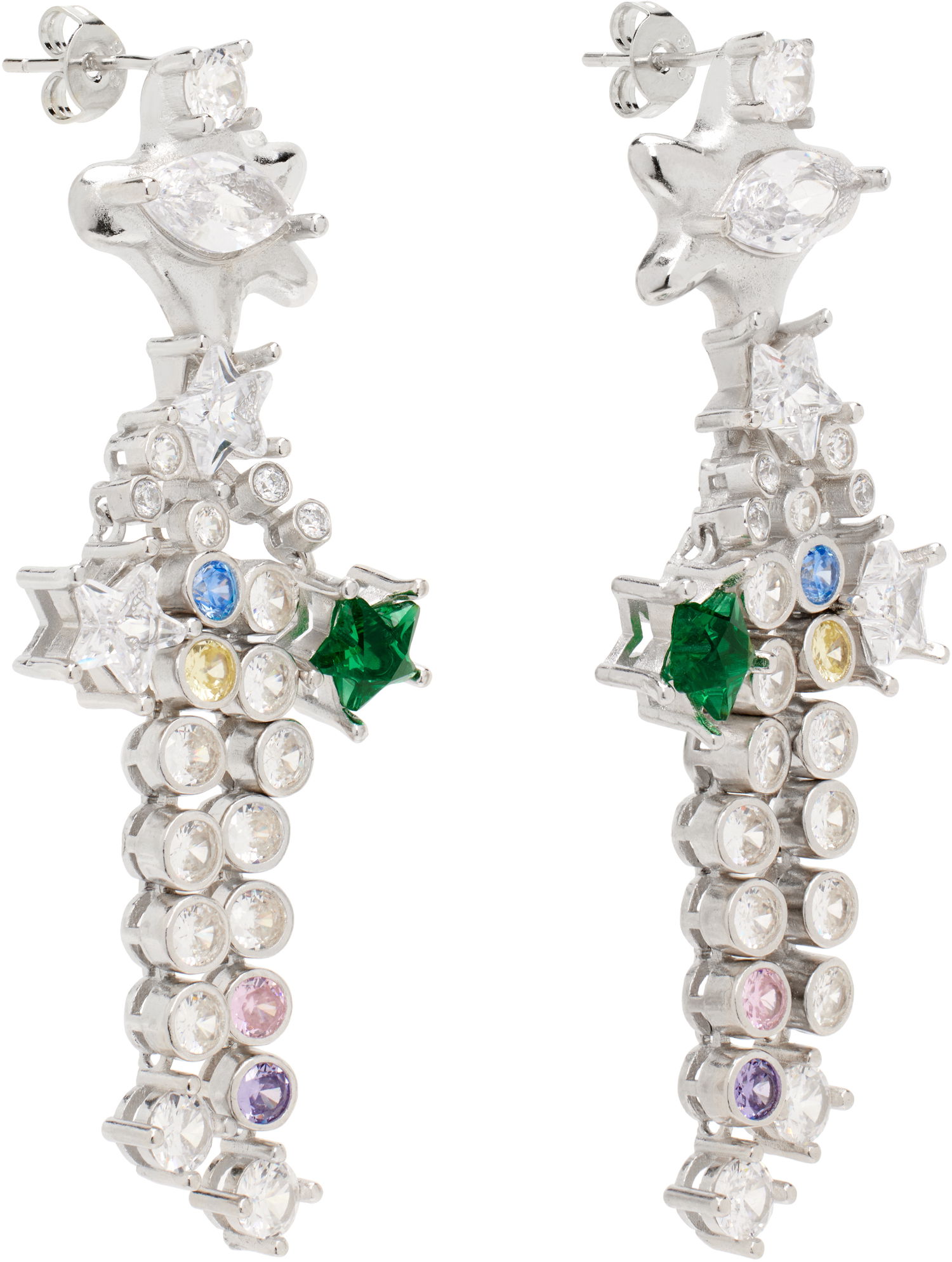 Обеци Collina Strada Collina Strada Stella Dangle Earrings Многоцветен | XX1067, 1