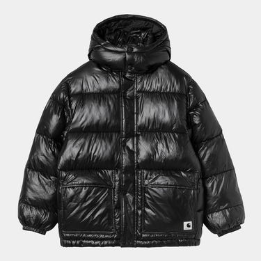Пухо яке Carhartt WIP Benson Puffer Hooded Jacket Черно | I035370_9, 5