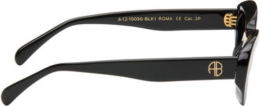 Слънчеви очила Anine Bing Roma Black Oversized Sunglasses Черно | A-12-10090-BLK1, 1