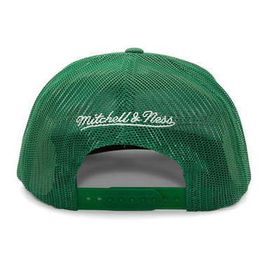 Шапка с козирка Mitchell & Ness Boston Celtics Evergreen Trucker Hat Зелено | HT8032-BCEGREN, 1