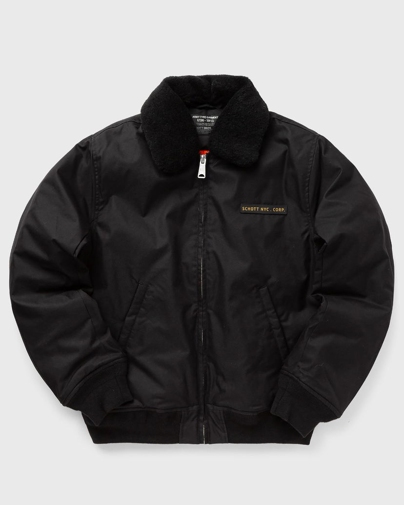 Яке бомбър Schott NYC Bomber Jacket B52X Черно | B52X-BLACK