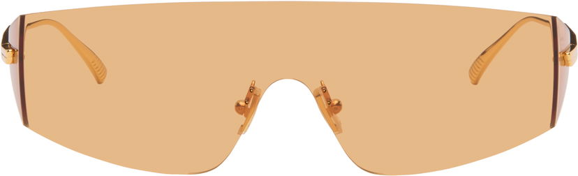 Слънчеви очила Bottega Veneta Mask Metal Sunglasses Оранжево
 | BV1299S-002