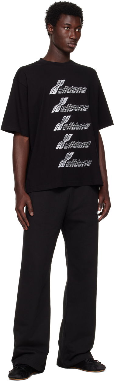 Спортни панталони We11done We11done Collegiate Sweatpants Черно | WD-TA2-25-706-U-BK, 3