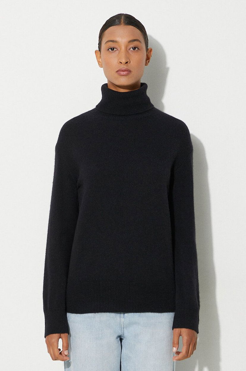 Пуловер A.P.C. Turtleneck Sweater Черно | WYAAD.F23374.LZZ