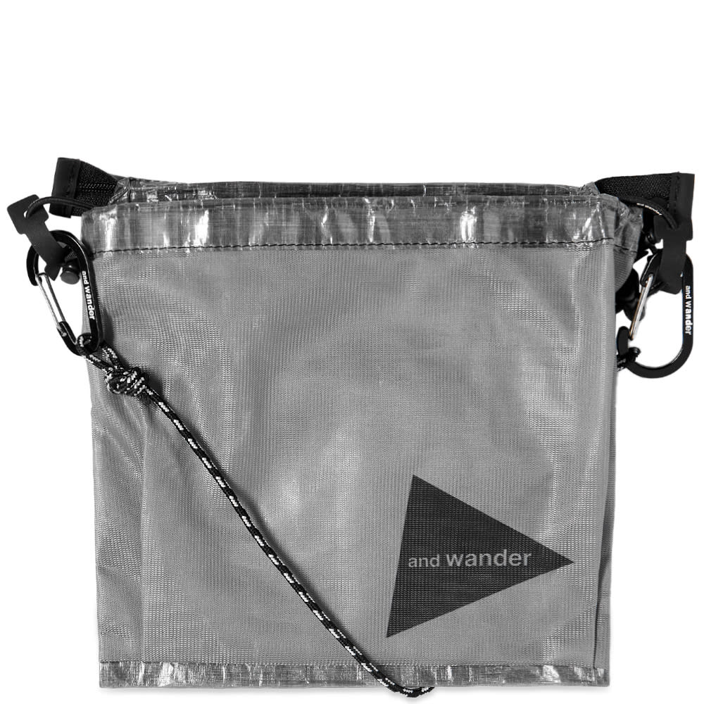 Раници и чанти and wander Dyneema Sacoche Charcoal Crossbody Сиво | 5742975122-022, 0