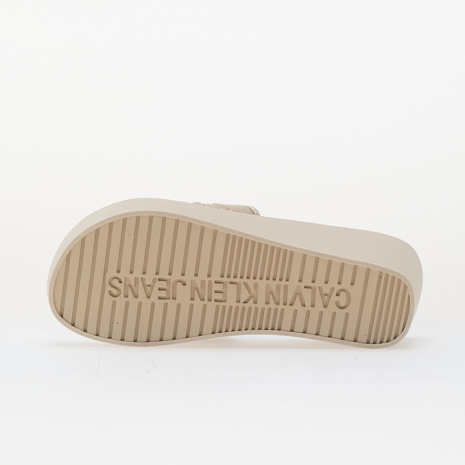 Кецове и обувки CALVIN KLEIN Jeans Beach Wedge Slide Ca Beige Бежово | YW0YW01725 ACF, 1