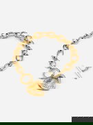 Chain Bracelet With Heart Pendant