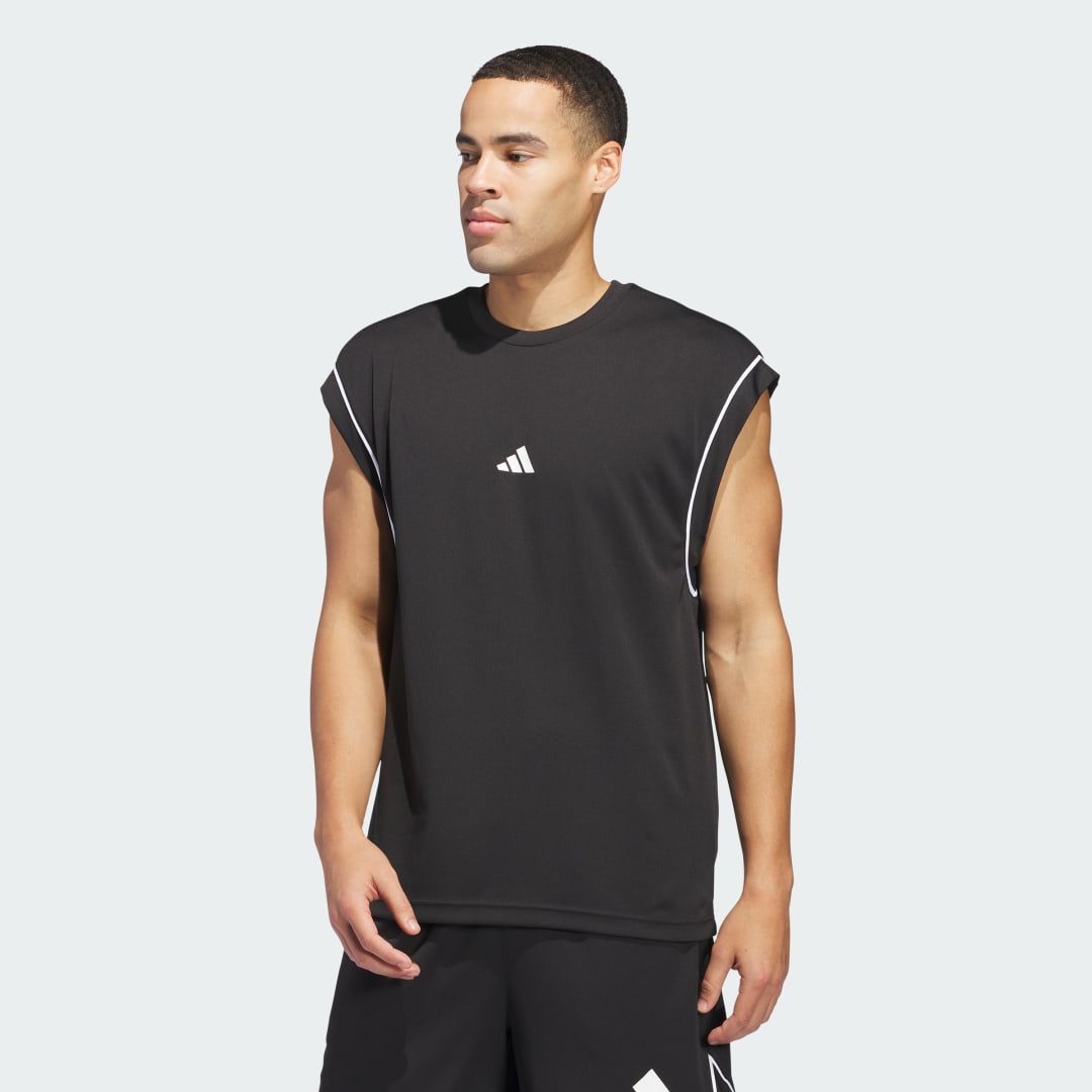 Потник adidas Performance Sleeveless Basketball Tank Top Черно | JN4722, 0